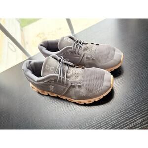 On Cloud Running Shoes Gray Women’s Size 7.5 (EU 38.5) Swiss Athletic Sneakers